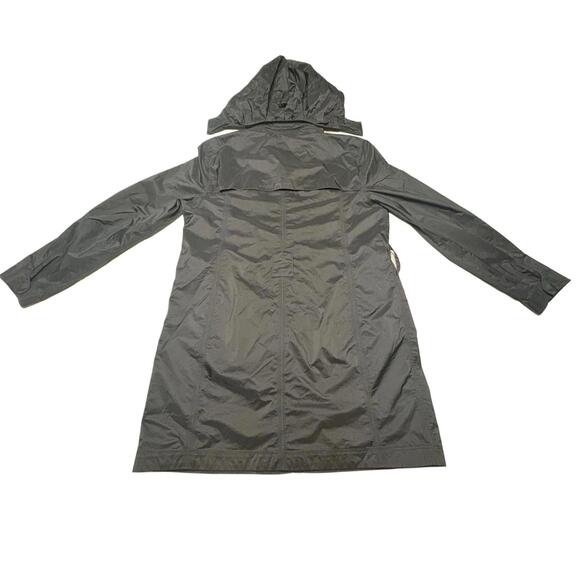 LL Bean Rain Jacket/Trench Coat Women's Large - Picture 2 of 16
